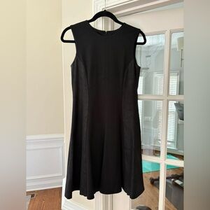 Vince Camuto Black Sleeveless Mini Dress